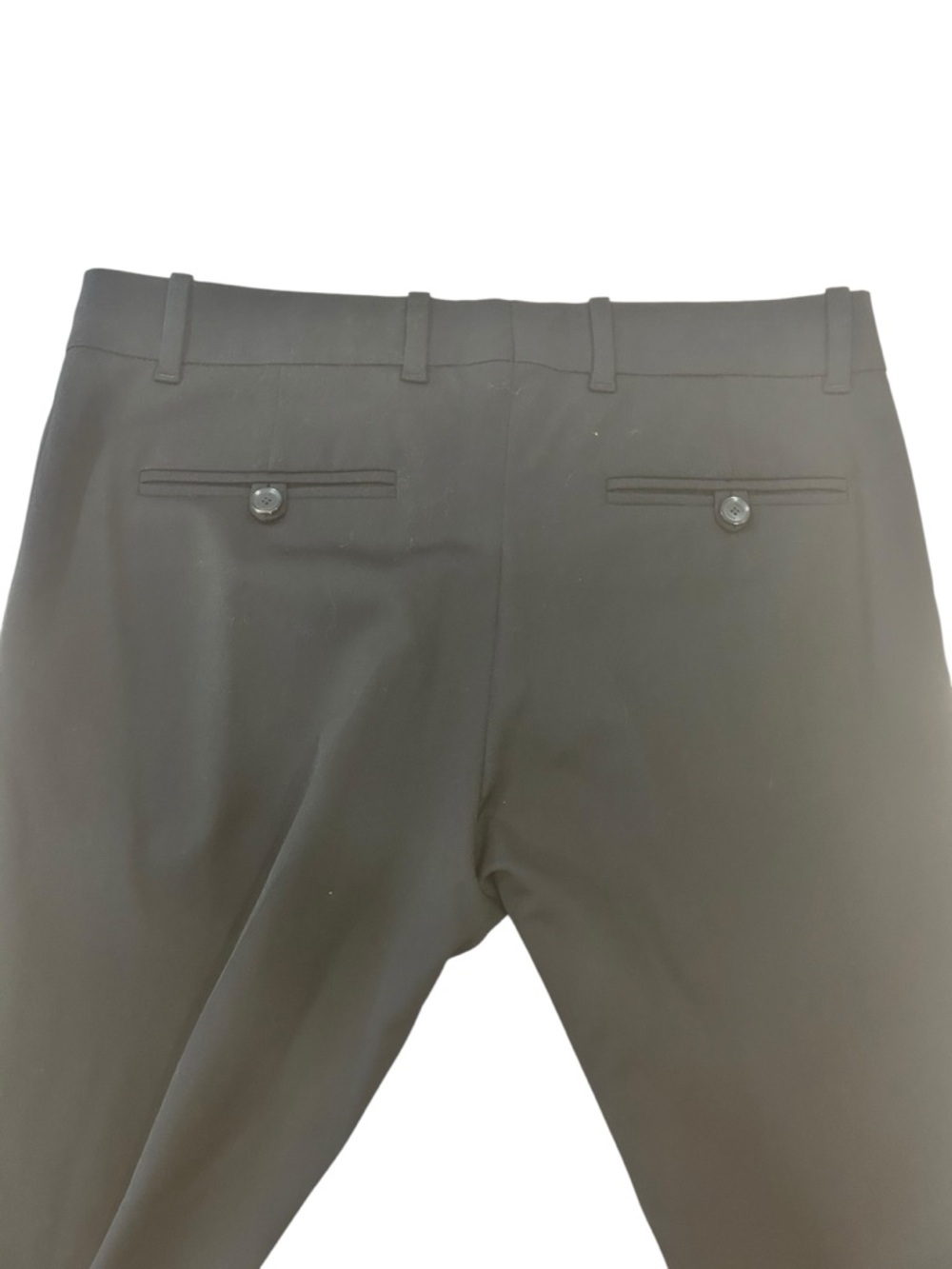 Gucci Black Wool Silk Trouser Pants Flare Italy women’s size IT 40 US 8 Tailored - Picture 13 of 16